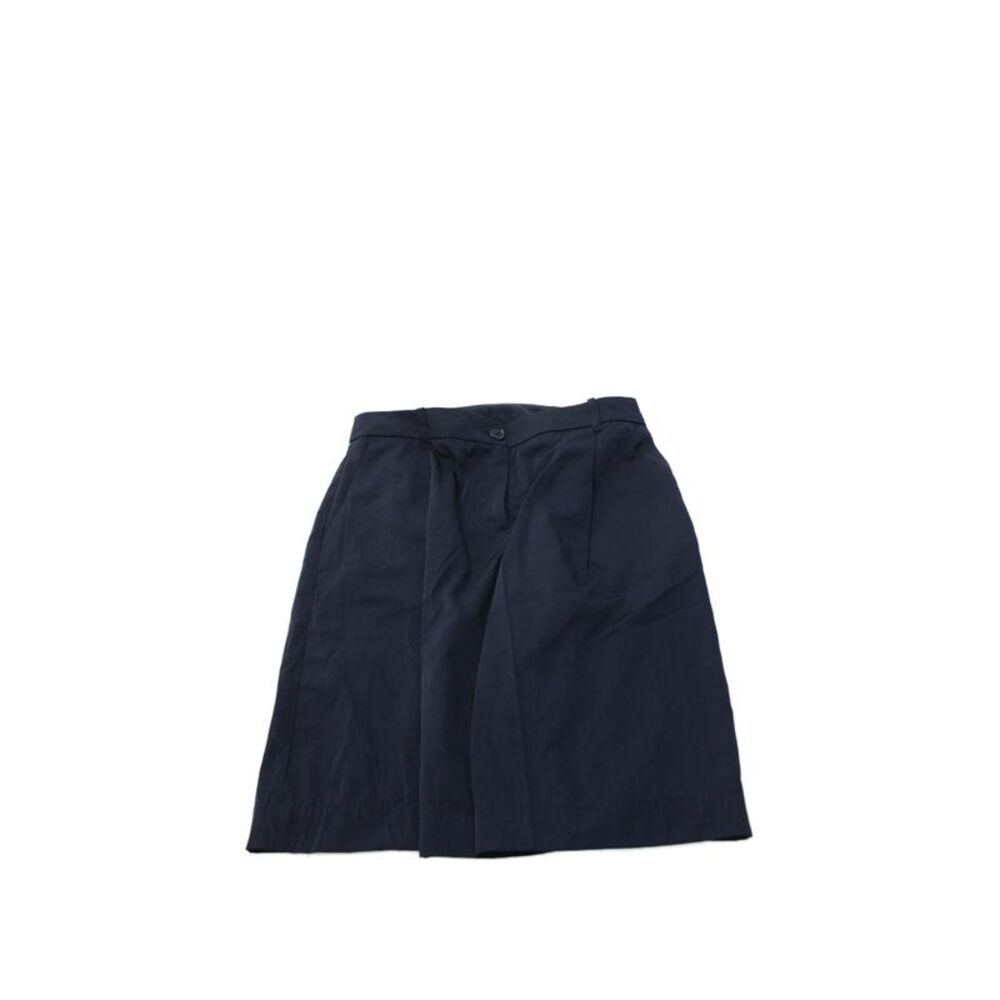 Zara Unisex Chino Shorts Dark Blue Button Size S